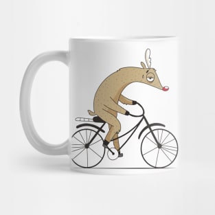 Tired Rudolph Mug